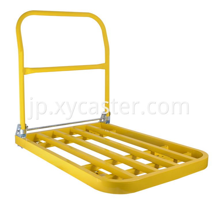 Yellow Folding Trolley